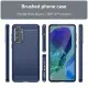 Husa pentru Samsung Galaxy M55 - Techsuit Carbon Silicone - Blue Husa pentru Samsung Galaxy M55 - Techsuit Carbon Silicone - Blue