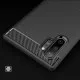 Husa pentru Samsung Galaxy Note 10 Plus 4G / Note 10 Plus 5G - Techsuit Carbon Silicone - Black