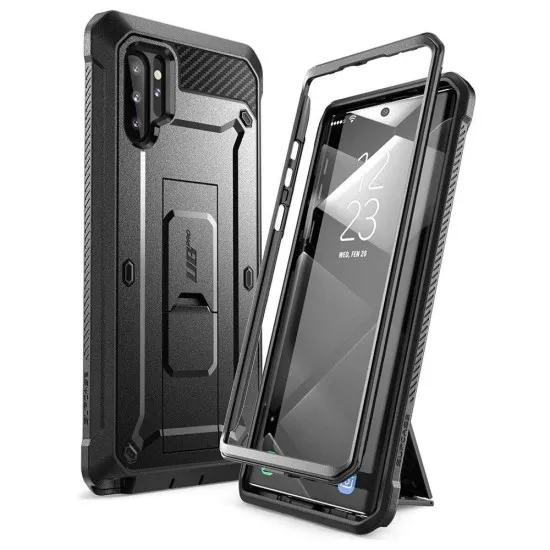 Husa pentru Samsung Galaxy Note 10 Plus / Note 10 Plus 5G - Supcase Unicorn Beetle Pro - Black Husa pentru Samsung Galaxy Note 10 Plus / Note 10 Plus 5G - Supcase Unicorn Beetle Pro - Black