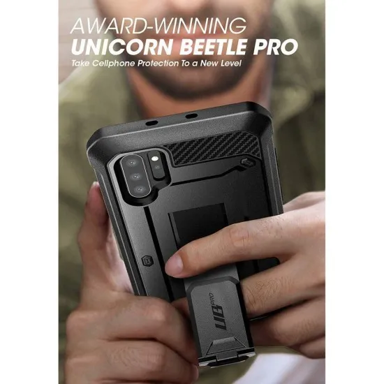 Husa pentru Samsung Galaxy Note 10 Plus / Note 10 Plus 5G - Supcase Unicorn Beetle Pro - Black Husa pentru Samsung Galaxy Note 10 Plus / Note 10 Plus 5G - Supcase Unicorn Beetle Pro - Black