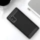 Husa pentru Samsung Galaxy Note 20 / Note 20 5G - Techsuit Carbon Silicone - Black Husa pentru Samsung Galaxy Note 20 / Note 20 5G - Techsuit Carbon Silicone - Black
