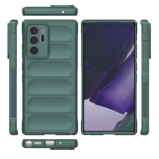 Husa pentru Samsung Galaxy Note 20 Ultra 4G / Note 20 Ultra 5G - Techsuit Magic Shield - Green