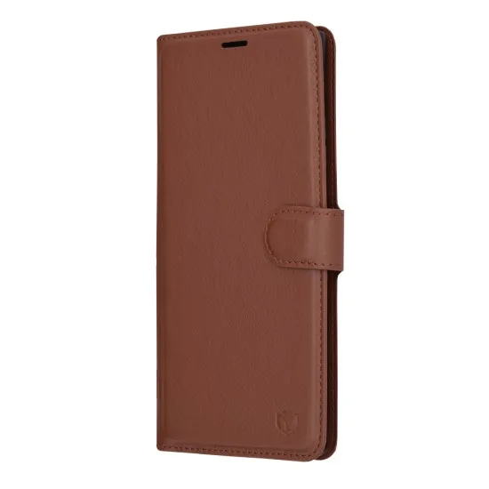 Husa pentru Samsung Galaxy Note 20 Ultra / Note 20 Ultra 5G - Techsuit Leather Folio - Brown Husa pentru Samsung Galaxy Note 20 Ultra / Note 20 Ultra 5G - Techsuit Leather Folio - Brown