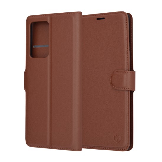 Husa pentru Samsung Galaxy Note 20 Ultra / Note 20 Ultra 5G - Techsuit Leather Folio - Brown