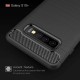 Husa pentru Samsung Galaxy S10 Plus - Techsuit Carbon Silicone - Black