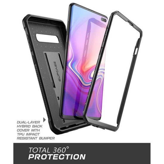 Husa pentru Samsung Galaxy S10 - Supcase Unicorn Beetle Pro - Black