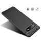 Husa pentru Samsung Galaxy S10 - Techsuit Carbon Silicone - Black