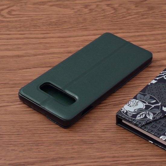 Husa pentru Samsung Galaxy S10 - Techsuit eFold Series - Dark Green