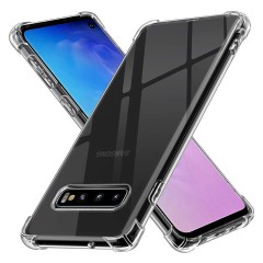 Husa pentru Samsung Galaxy S10 - Techsuit Shockproof Clear Silicone - Clear Husa pentru Samsung Galaxy S10 - Techsuit Shockproof Clear Silicone - Clear