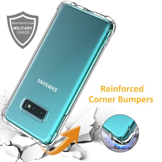 Husa pentru Samsung Galaxy S10e - Techsuit Shockproof Clear Silicone - Clear