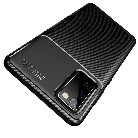 Husa pentru Samsung Galaxy S20 FE / S20 FE 5G - Techsuit CarbonFiber - Black Husa pentru Samsung Galaxy S20 FE / S20 FE 5G - Techsuit CarbonFiber - Black