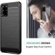 Husa pentru Samsung Galaxy S20 Plus 4G / S20 Plus 5G - Techsuit Carbon Silicone - Black