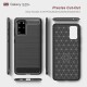 Husa pentru Samsung Galaxy S20 Plus 4G / S20 Plus 5G - Techsuit Carbon Silicone - Black