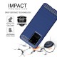 Husa pentru Samsung Galaxy S20 Plus 4G / S20 Plus 5G - Techsuit Carbon Silicone - Blue