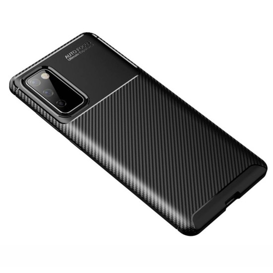 Husa pentru Samsung Galaxy S20 Plus 4G / S20 Plus 5G - Techsuit CarbonFiber - Black