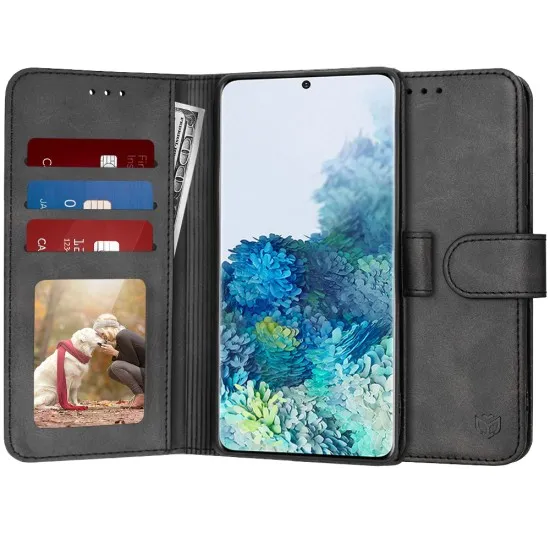 Husa pentru Samsung Galaxy S20 Plus 4G / S20 Plus 5G - Techsuit Diary Book - Black Husa pentru Samsung Galaxy S20 Plus 4G / S20 Plus 5G - Techsuit Diary Book - Black