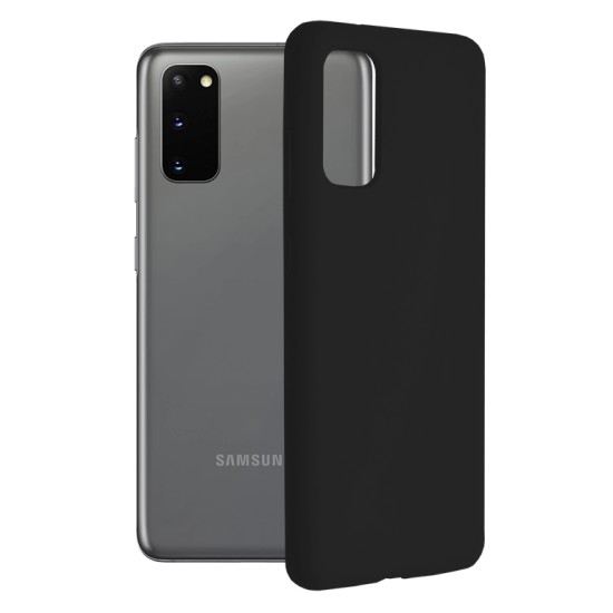 Husa pentru Samsung Galaxy S20 / S20 5G - Techsuit Soft Edge Silicone - Black