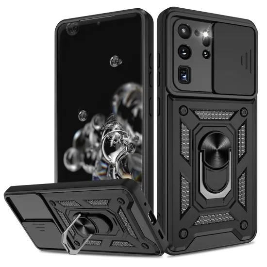 Husa pentru Samsung Galaxy S20 Ultra 4G / S20 Ultra 5G - Techsuit CamShield Series - Black Husa pentru Samsung Galaxy S20 Ultra 4G / S20 Ultra 5G - Techsuit CamShield Series - Black