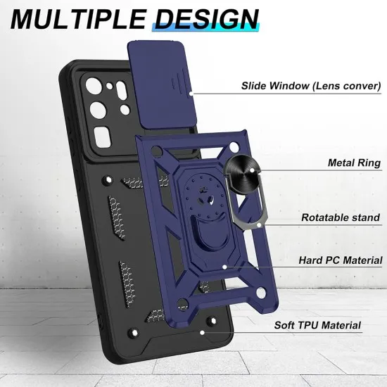Husa pentru Samsung Galaxy S20 Ultra 4G / S20 Ultra 5G - Techsuit CamShield Series - Blue Husa pentru Samsung Galaxy S20 Ultra 4G / S20 Ultra 5G - Techsuit CamShield Series - Blue