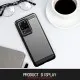 Husa pentru Samsung Galaxy S20 Ultra 4G / S20 Ultra 5G - Techsuit Carbon Silicone - Black Husa pentru Samsung Galaxy S20 Ultra 4G / S20 Ultra 5G - Techsuit Carbon Silicone - Black