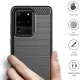 Husa pentru Samsung Galaxy S20 Ultra 4G / S20 Ultra 5G - Techsuit Carbon Silicone - Black Husa pentru Samsung Galaxy S20 Ultra 4G / S20 Ultra 5G - Techsuit Carbon Silicone - Black