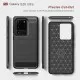 Husa pentru Samsung Galaxy S20 Ultra 4G / S20 Ultra 5G - Techsuit Carbon Silicone - Black Husa pentru Samsung Galaxy S20 Ultra 4G / S20 Ultra 5G - Techsuit Carbon Silicone - Black