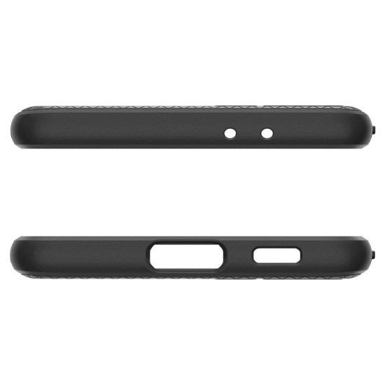 Husa pentru Samsung Galaxy S21 5G - Spigen Liquid Air - Matte Black