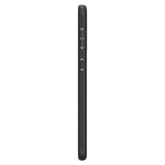 Husa pentru Samsung Galaxy S21 5G - Spigen Liquid Air - Matte Black