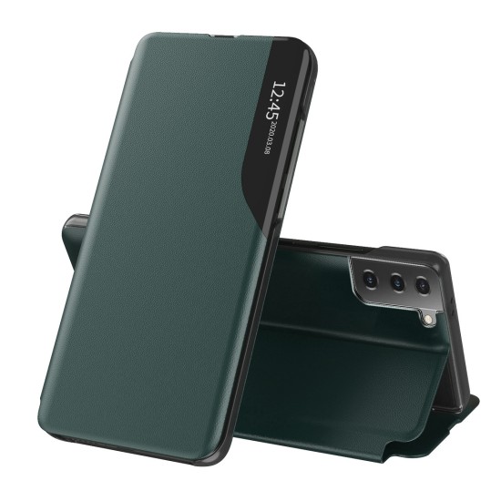 Husa pentru Samsung Galaxy S21 5G - Techsuit eFold Series - Dark Green