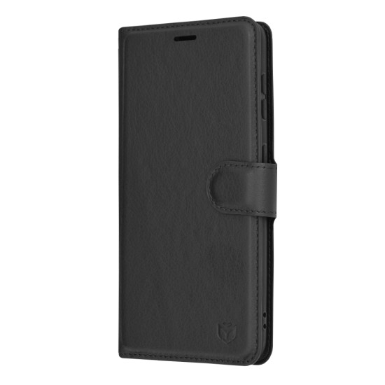 Husa pentru Samsung Galaxy S21 5G - Techsuit Leather Folio - Black