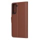 Husa pentru Samsung Galaxy S21 5G - Techsuit Leather Folio - Brown