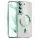 Husa pentru Samsung Galaxy S21 5G - Techsuit Luxury Crystal MagSafe - Light Green