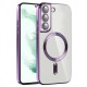 Husa pentru Samsung Galaxy S21 5G - Techsuit Luxury Crystal MagSafe - Light Purple