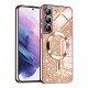 Husa pentru Samsung Galaxy S21 5G - Techsuit Luxury Glitter MagSafe - Rose Gold