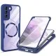 Husa pentru Samsung Galaxy S21 FE 5G + Folie - Techsuit ColorVerse 360 MagSafe Series - Blue Husa pentru Samsung Galaxy S21 FE 5G + Folie - Techsuit ColorVerse 360 MagSafe Series - Blue