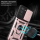 Husa pentru Samsung Galaxy S21 FE 5G - Techsuit CamShield Series - Rose Gold