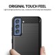 Husa pentru Samsung Galaxy S21 FE 5G - Techsuit Carbon Silicone - Black