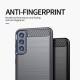 Husa pentru Samsung Galaxy S21 FE 5G - Techsuit Carbon Silicone - Black