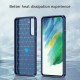 Husa pentru Samsung Galaxy S21 FE 5G - Techsuit Carbon Silicone - Blue