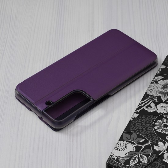 Husa pentru Samsung Galaxy S21 FE 5G - Techsuit eFold Series - Purple