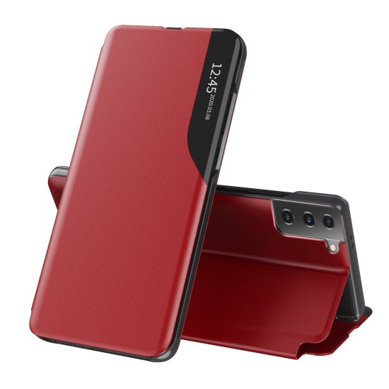 Husa pentru Samsung Galaxy S21 FE 5G - Techsuit eFold Series - Red