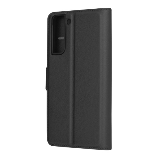 Husa pentru Samsung Galaxy S21 FE 5G - Techsuit Leather Folio - Black