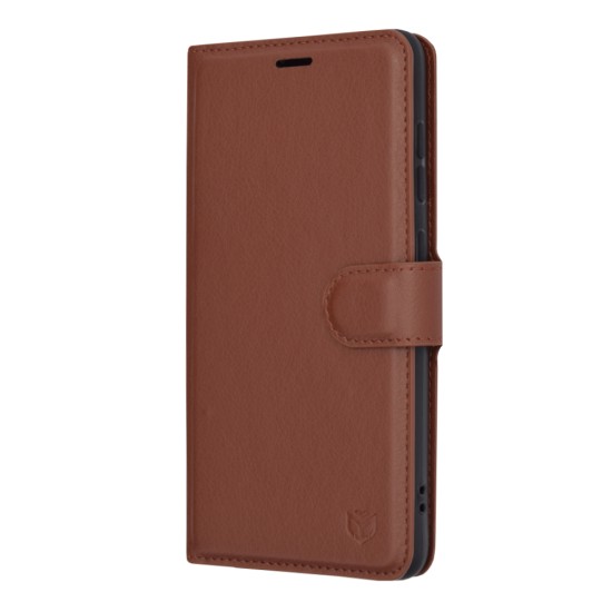 Husa pentru Samsung Galaxy S21 FE 5G - Techsuit Leather Folio - Brown