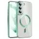 Husa pentru Samsung Galaxy S21 FE 5G - Techsuit Luxury Crystal MagSafe - Light Green