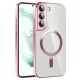 Husa pentru Samsung Galaxy S21 FE 5G - Techsuit Luxury Crystal MagSafe - Pink