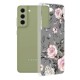 Husa pentru Samsung Galaxy S21 FE 5G - Techsuit Marble Series - Bloom of Ruth Gray