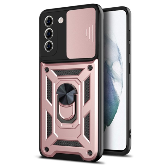 Husa pentru Samsung Galaxy S21 Plus 5G - Techsuit CamShield Series - Rose Gold