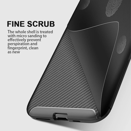 Husa pentru Samsung Galaxy S21 Ultra 5G - Techsuit CarbonFiber - Black