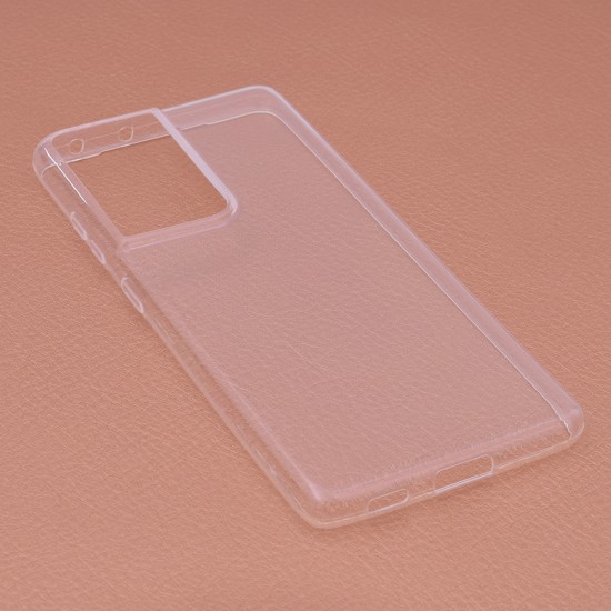 Husa pentru Samsung Galaxy S21 Ultra 5G - Techsuit Clear Silicone - Transparent