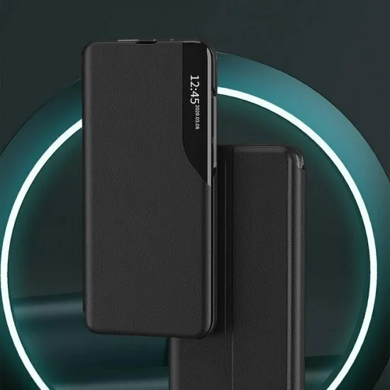 Husa pentru Samsung Galaxy S21 Ultra 5G - Techsuit eFold Series - Black Husa pentru Samsung Galaxy S21 Ultra 5G - Techsuit eFold Series - Black